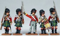 British Napoleonic Highlander Centre Companies 28mm 3