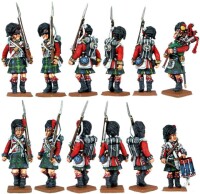 British Napoleonic Highlander Centre Companies 28mm 4