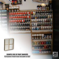 Wandregal für Farben Ø 36mm (Paint Hanger) 4