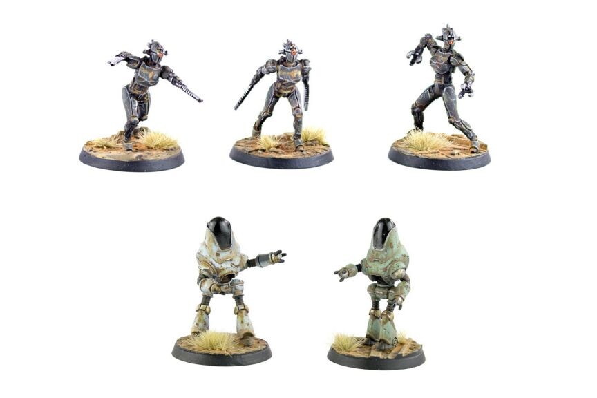 Fallout Wasteland Warfare Robots Assaultrons & Protectrons (Englisch)