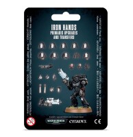 Space Marines Iron Hands Primaris Upgrades und Abziehbilder