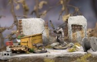 Fallout Wasteland Warfare Survivors X-01 Survivor & Dogm
