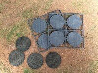 Renedra 60mm Runde Steinpflaster Bases ( gallery