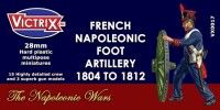 French Napoleonic Artillery 1804 - 1812 28mm