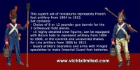 French Napoleonic Artillery 1804 - 1812 28mm 2