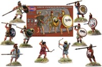 Greek Unarmoured Hoplites and Archers 5th to 3rd Century BCE