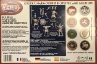 Greek Unarmoured Hoplites and Archers 5th to 3rd Century BCE