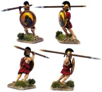 Greek Unarmoured Hoplites and Archers 5th to 3rd Century BCE