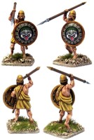 Greek Unarmoured Hoplites and Archers 5th to 3rd Century BCE