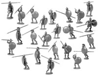 Greek Unarmoured Hoplites and Archers 5th to 3rd Century BCE