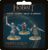 Hobbit Junger Thorin Balin und Dwalin [GW WEB