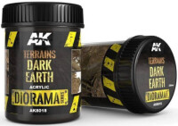 AK Interactive Terrains Dark Earth 250ml gallery