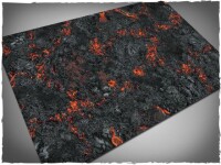 Deep Cut Studio Wargames Terrain Mat Realm of Fire 4x6