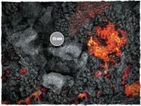Deep Cut Studio Wargames Terrain Mat Realm of Fire 4x6 2