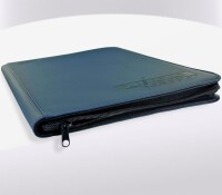9-Pocket Zipfolio XenoSkin Blue 3