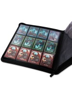 12-Pocket QuadRow Zipfolio Xenoskin Red 2