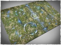Deep Cut Studio Wargames Terrain Mat Realm of Heavens 4x6