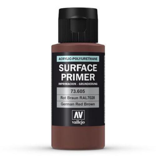 Vallejo Braun Surface Primer - Ger. Red Brown (73.605) - Image 3