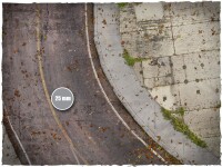 Deep Cut Studio Wargames Terrain Mat Walking Dead Town Tiles
