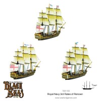 Black Seas Royal Navy 3rd Rates of Renown (1770 - 1830) 3