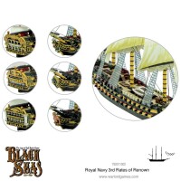 Black Seas Royal Navy 3rd Rates of Renown (1770 - 1830) 4
