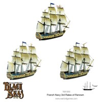 Black Seas French Navy 3rd Rates of Renown (1770 - 1830) 3