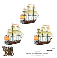 Black Seas Spanish Navy 3rd Rates of Renown (1770 - 1830) 3