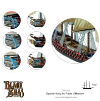 Black Seas Spanish Navy 3rd Rates of Renown (1770 - 1830) 4