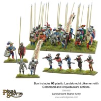 Pike & Shotte Landsknecht Starter Army 28mm 3