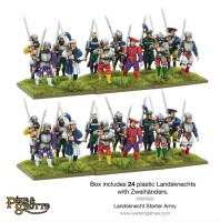 Pike & Shotte Landsknecht Starter Army 28mm 4