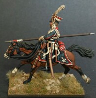 French Napoleonic Imperial Guard Lancers 28mm 5
