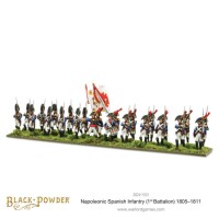 Napoleonic Spanish Infantry 1st Battalion 1805-1811 28mm 2