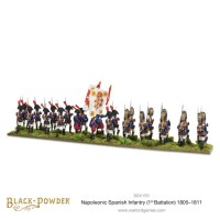 Napoleonic Spanish Infantry 1st Battalion 1805-1811 28mm 3