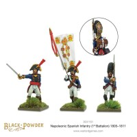 Napoleonic Spanish Infantry 1st Battalion 1805-1811 28mm 4