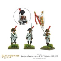 Napoleonic Spanish Infantry 2nd & 3rd Battalions 1805-18