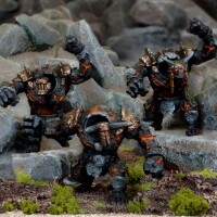 KoW Abyssal Dwarf Lesser Obsidian Golem Regiment 2