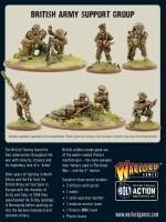 British Army Support Group 28mm 2