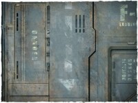 Deep Cut Studio Wargames Terrain Mat Space Hulk 44x30 inches