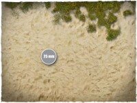 Deep Cut Studio Wargames Terrain Mat Beach 4x6 3
