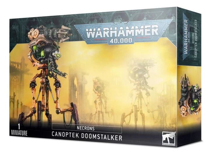 Games Workshop Grau Necrons - Canoptek Doomdtalker (Kunststoff) - Bild 3