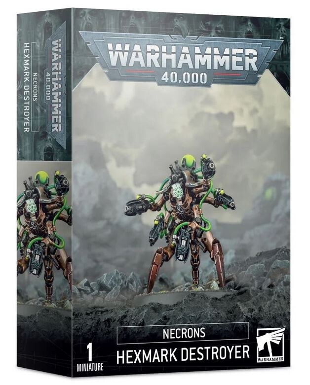 Games Workshop Unisex Bunt Figurine Warhammer 40K - Necron Destroyer Hexmark - Bild 3
