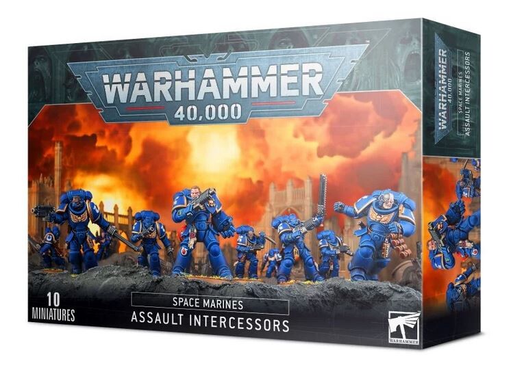 Space Marines Primaris Assault Intercessors