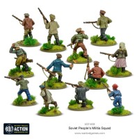 Soviet Peoples Militia Squad 28mm 3