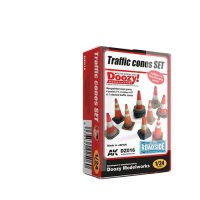 Doozy Modelworks Traffic Cones Set 1/24 gallery