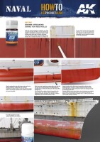 AK Interactive Brown Streaking Grime for Red Hulls 35ml 2