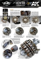AK Interactive Aircraft Engine and Turbines Wash 35ml 2