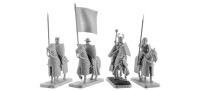 V&amp;V Miniatures Mounted Crusader Command