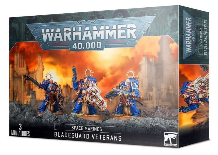 Games Workshop Blau Figurine Warhammer 40K - Space Marine Primaris Veterans Bladeguards - Bild 7