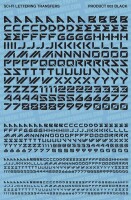 Black Sci-Fi Lettering 001 Decals gallery