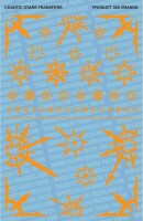 Orange Chaotic Stars Decals gallery